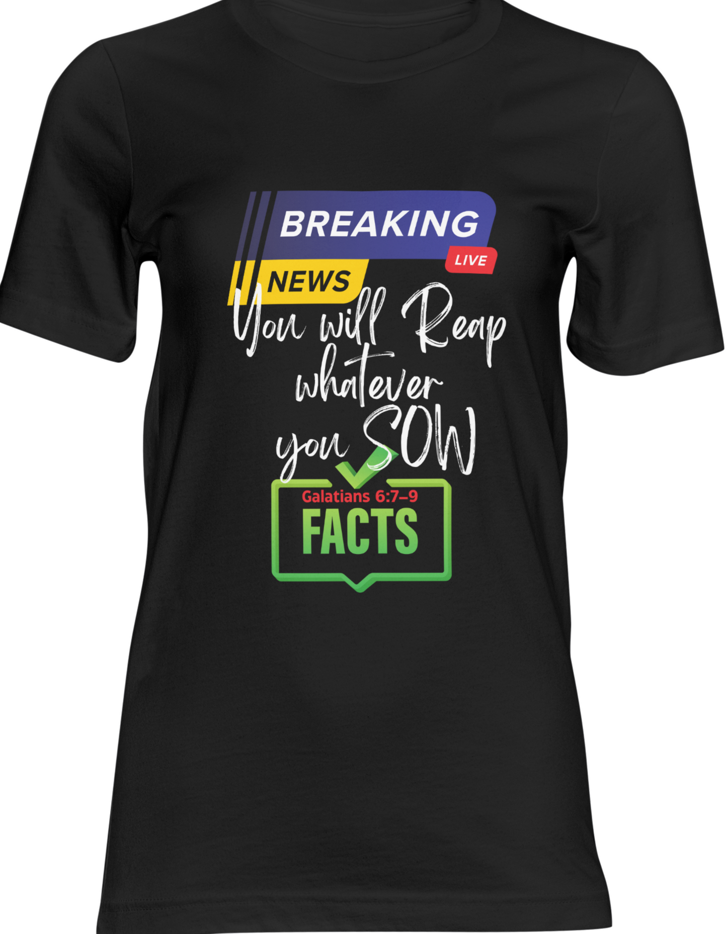 Breaking News Graphic Tee