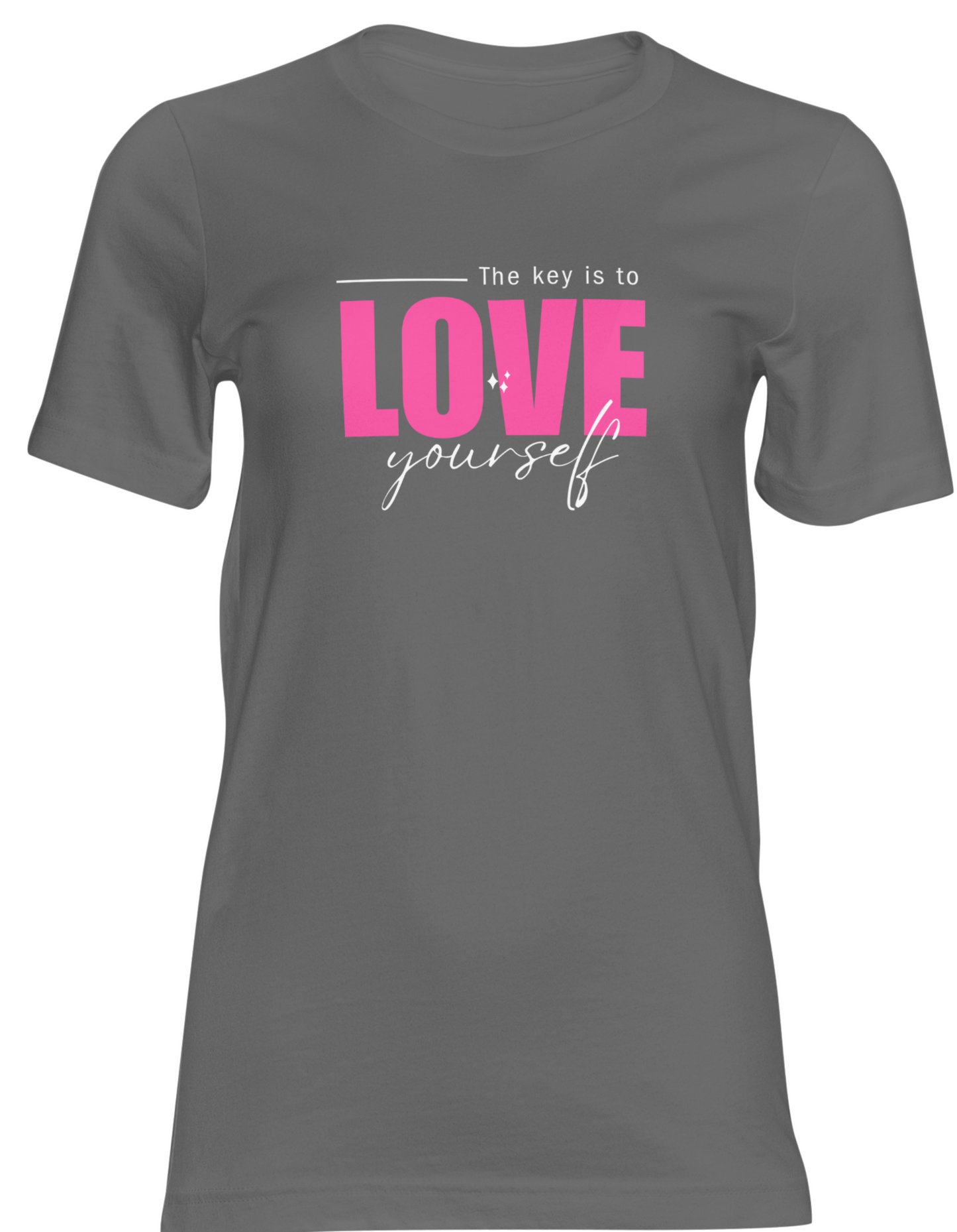 The Key is To Love Yourself Graphic Tee