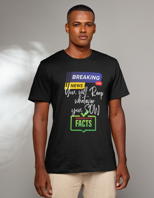 Breaking News Graphic Tee