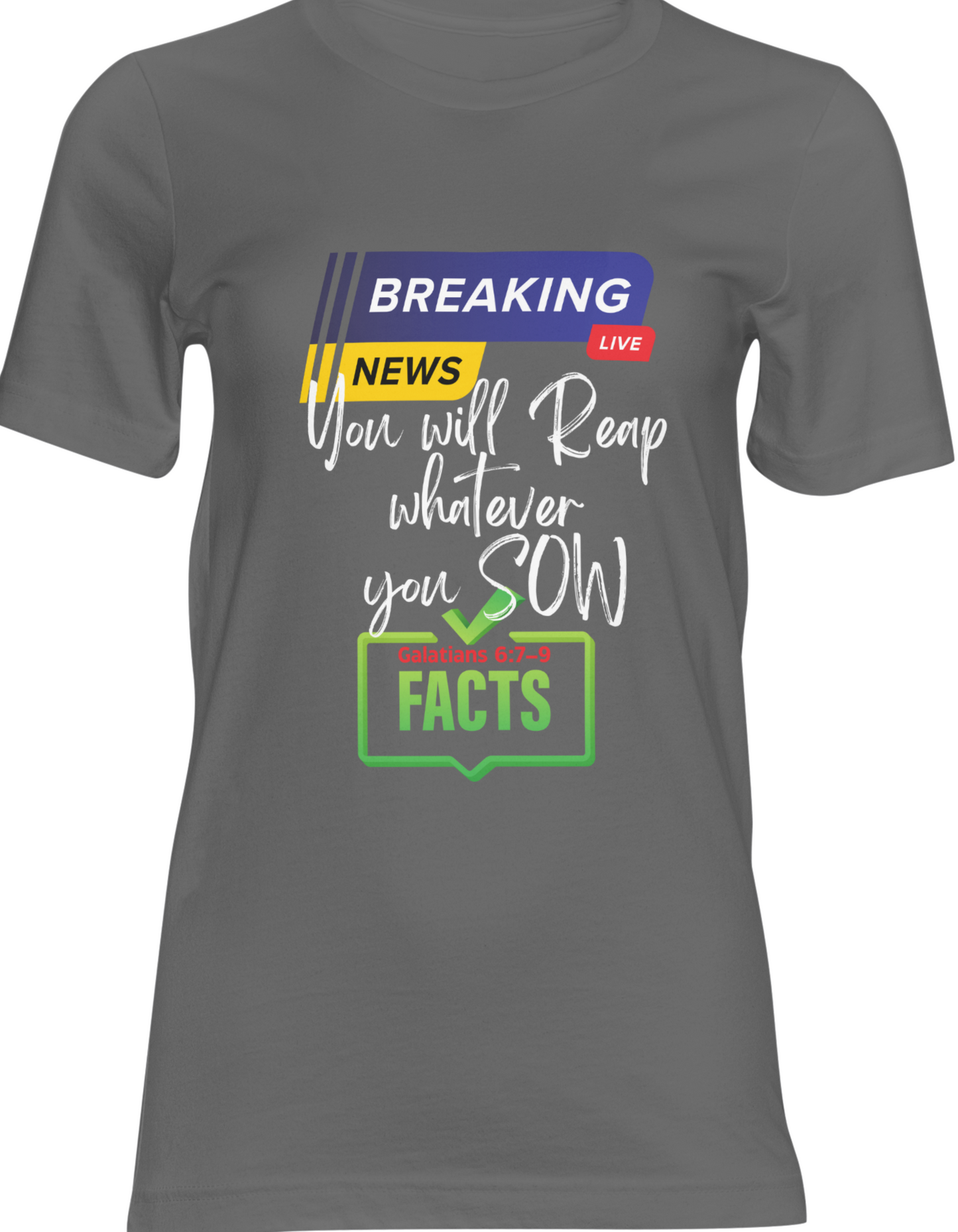 Breaking News Graphic Tee