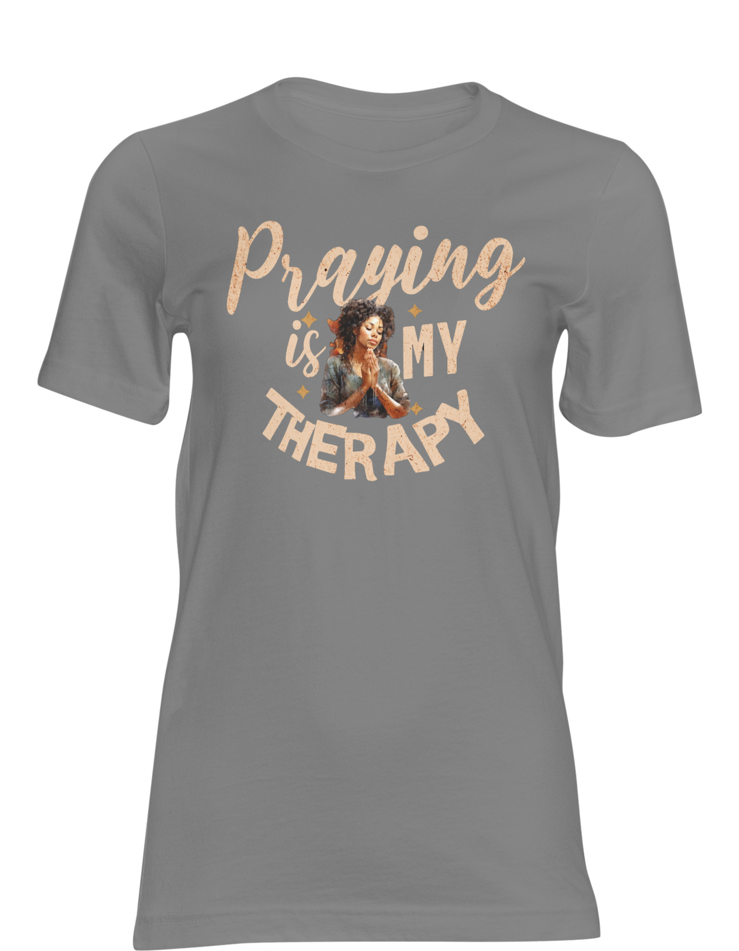 Praying is My Therapy Graphic Tee