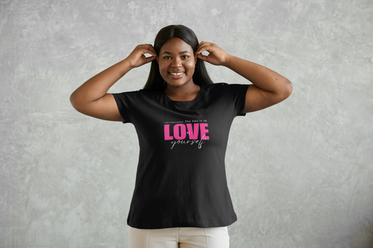 The Key is To Love Yourself Graphic Tee