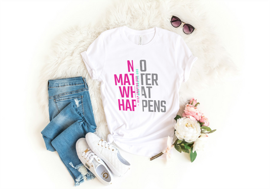 No Matter What Happens Keep Trusting God Graphic Tee